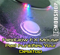 FlexiGlow Acrylic Mouse Pad Funkifies Your Desktop