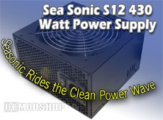 Sea Sonic S12 430 Watt Power Supply