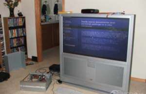 LC10 with 48-inch JVC Projection TV