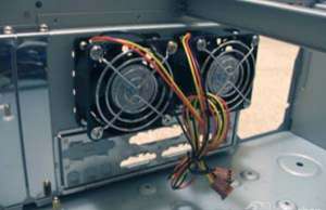 Dual 40mm Fans