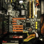 DFI Lanparty motherboard in Xion Predator case