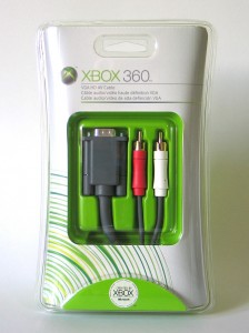 Xbox 360 VGA Cable Xbox 360 VGA Cable