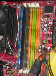 Memory installed