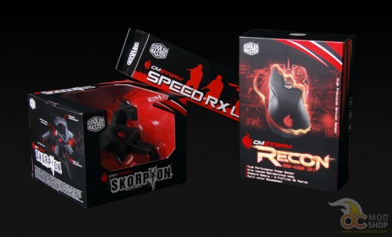 CM Storm Skorpion Recon and Speed RXL black