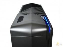 top angle with leds