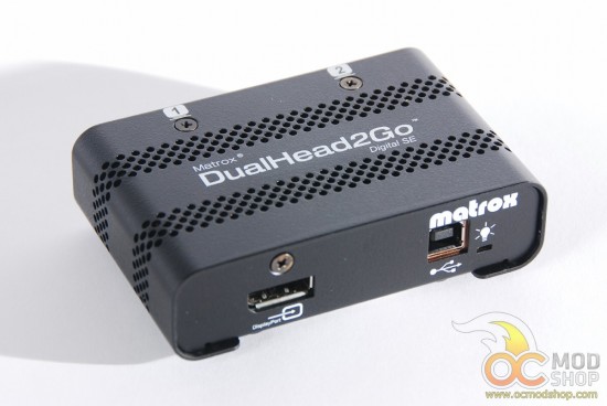 Front Angle - Displayport and USB