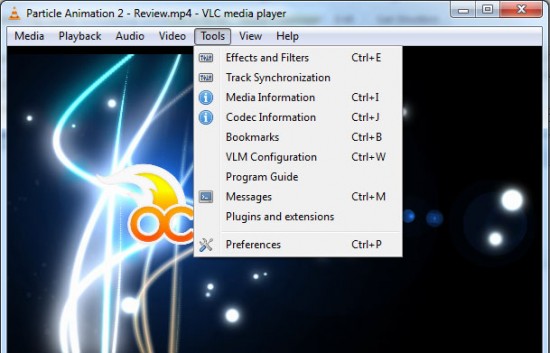 Tools - Preferences