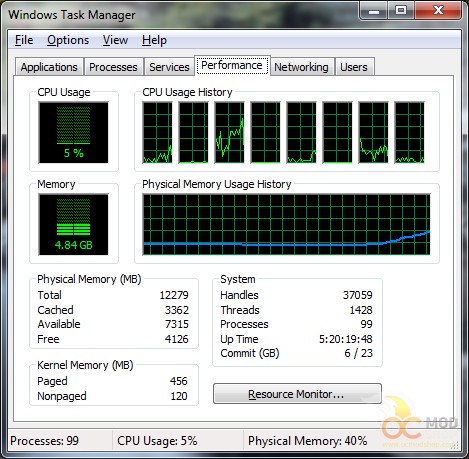 Windows 7 TM Full View