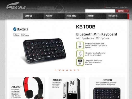 Eagle tech website