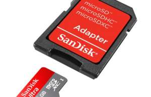 64gb card and adapter