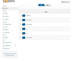 09 - Tonido folders