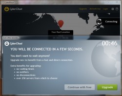 CyberGhost Starting