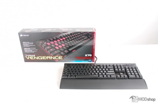 Box with keyboard front