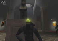 Sam in Night Vision Goggles