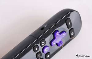 Roku 3 Wireless Remote Left Side