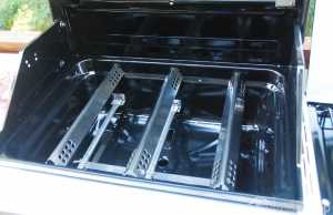 firebox burners with dispersion plates