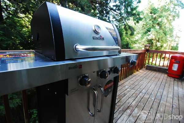 grill left side wide deck