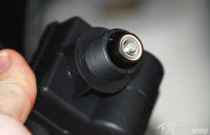 parts Battery compartment removed